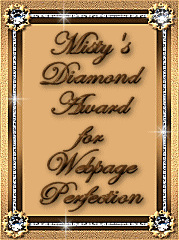 Misty's Diamond Award
